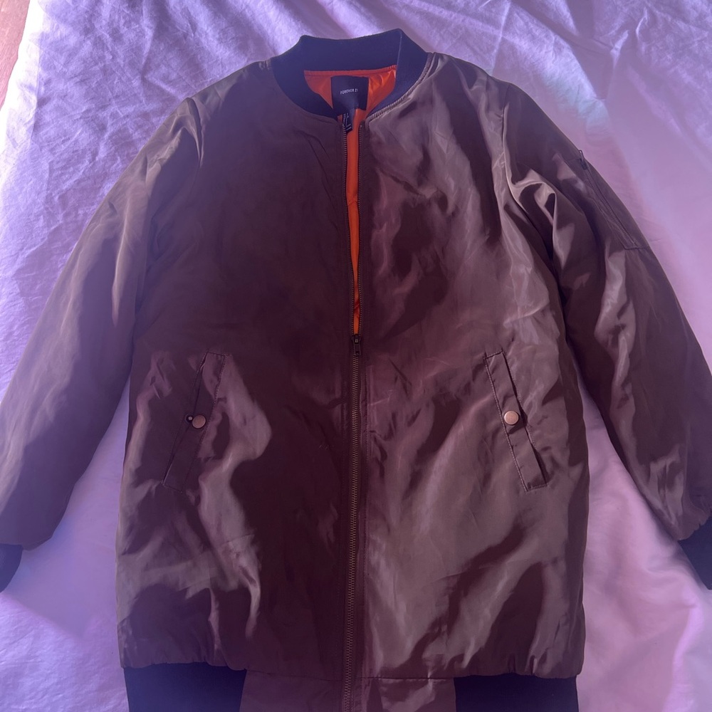 Women’s forever 21 bomber jacket